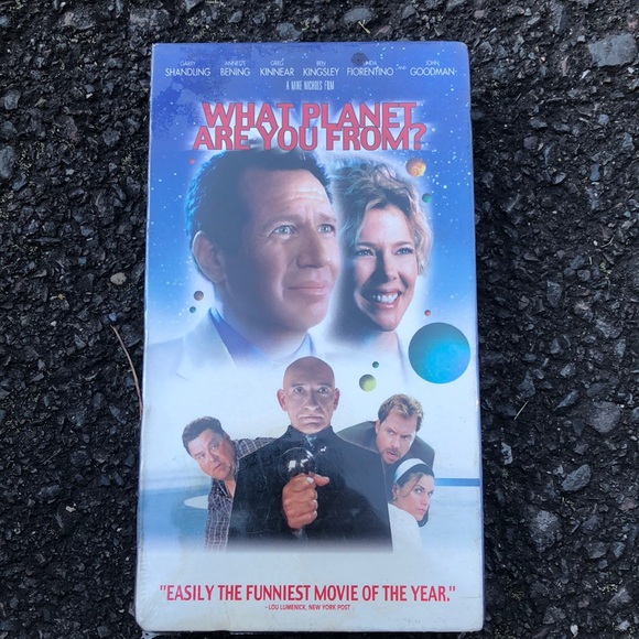 What Planet Are You From VHS TAPE - Picture 1 of 3